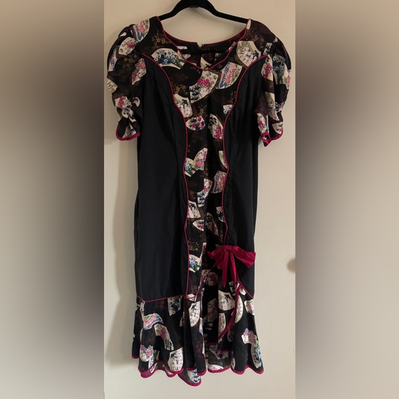 Vintage RM Hawaiian Floral Made in Hawaii Muumuu Dress Size L - Picture 2 of 13